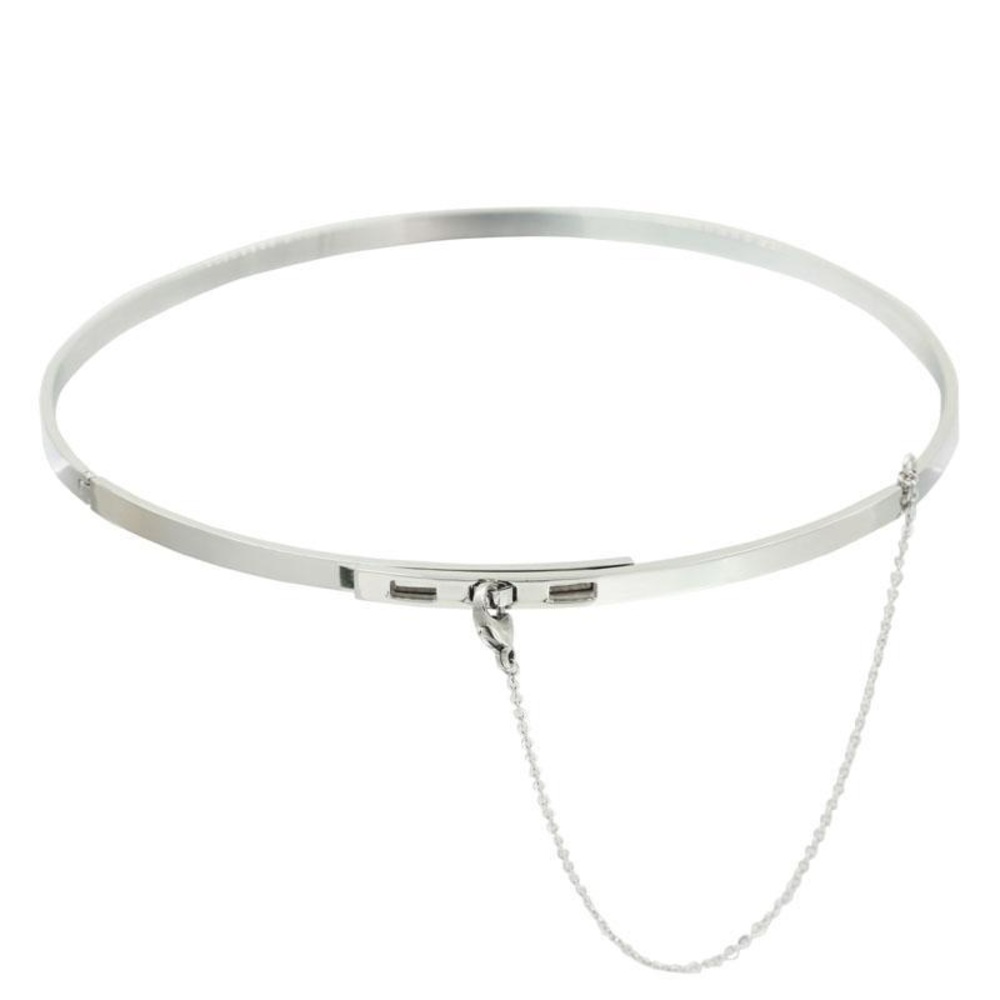 Silver choker